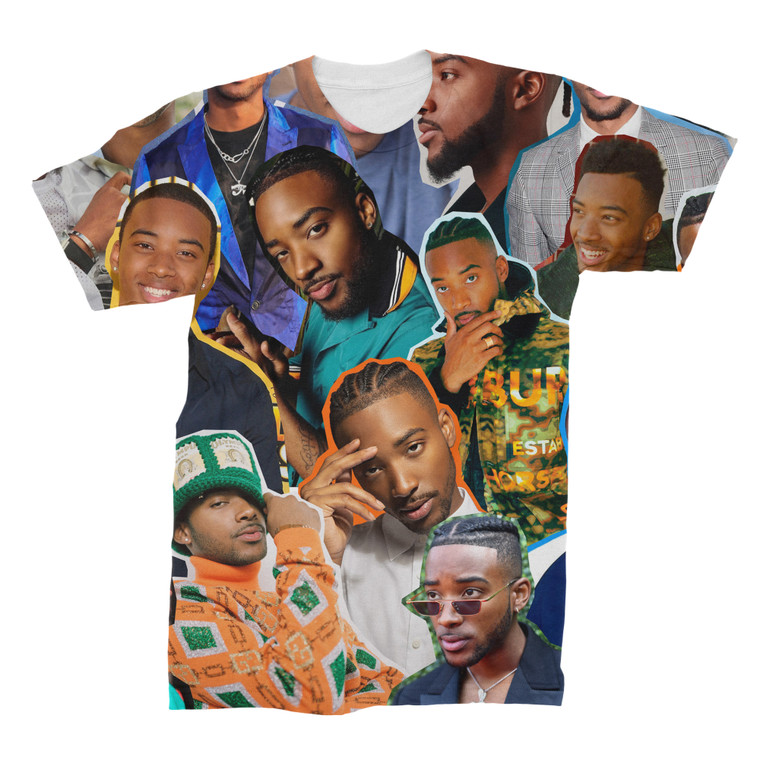 Algee Smith 3D Collage T-Shirt