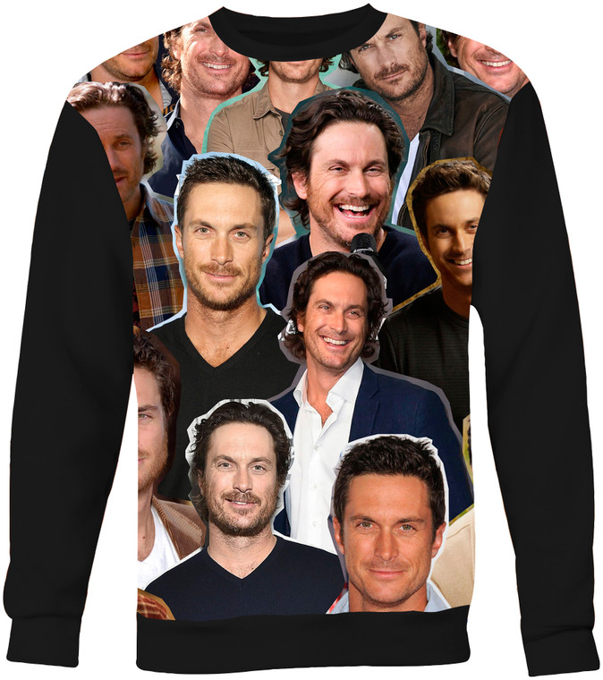 Oliver Hudson  Photo Collage Sweatshirt    