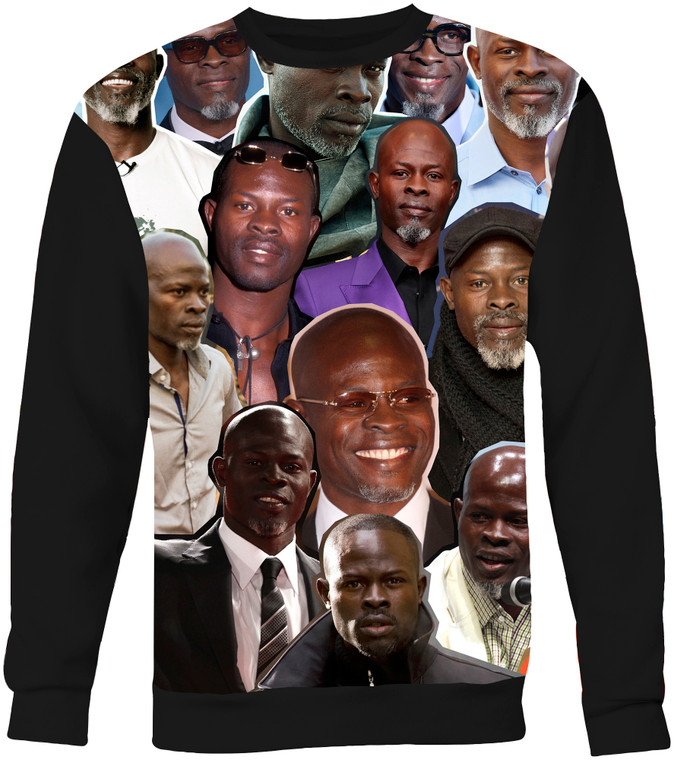 Djimon Hounsou  Photo Collage Sweatshirt