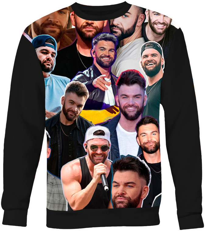 Dylan Scott  Photo Collage Sweatshirt