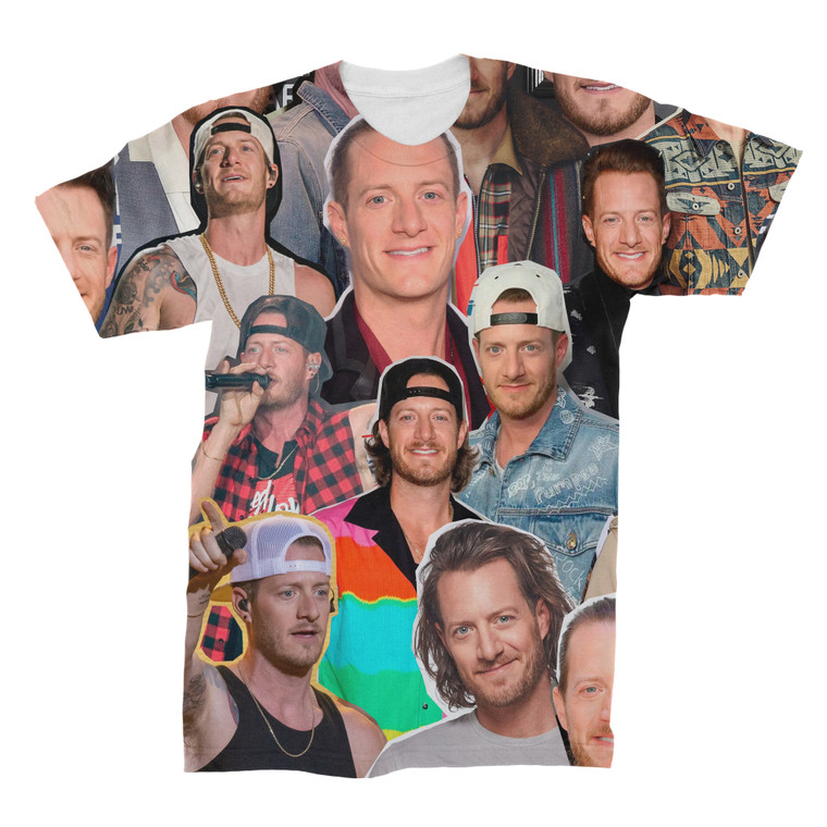 Tyler Hubbard 3D Collage T-Shirt