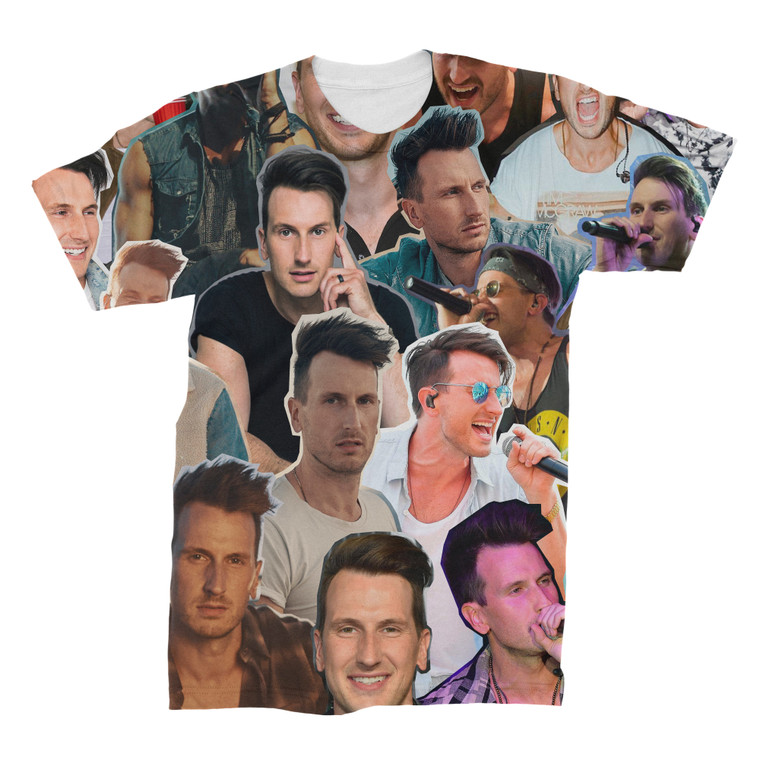 Russell Dickerson 3D Collage T-Shirt 