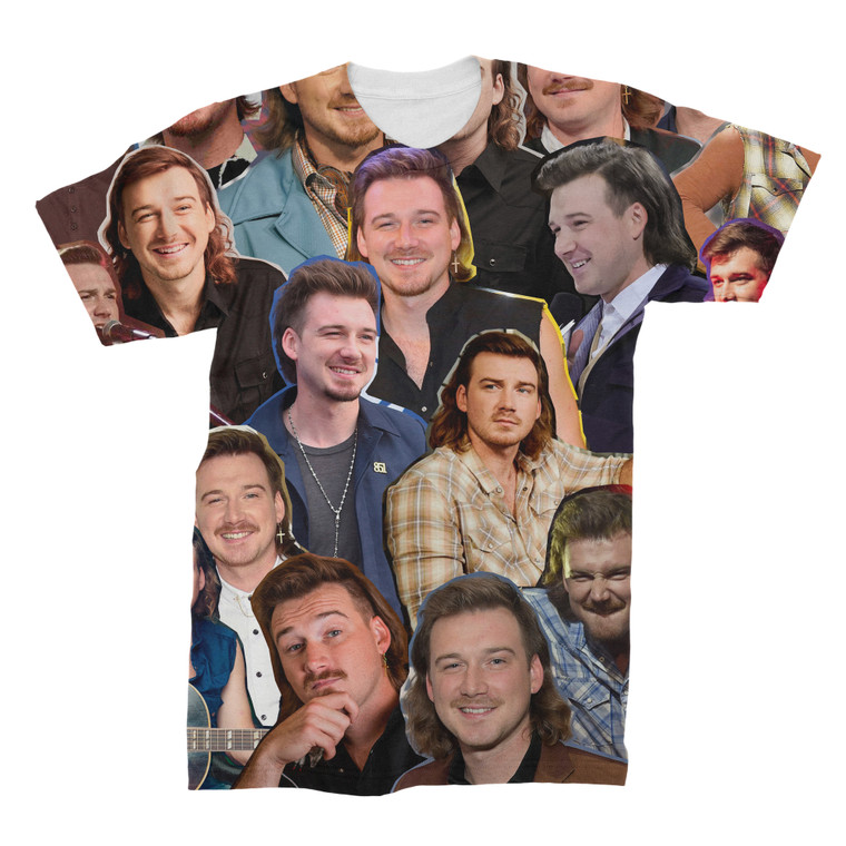 Morgan Wallen 3D Collage T-Shirt 