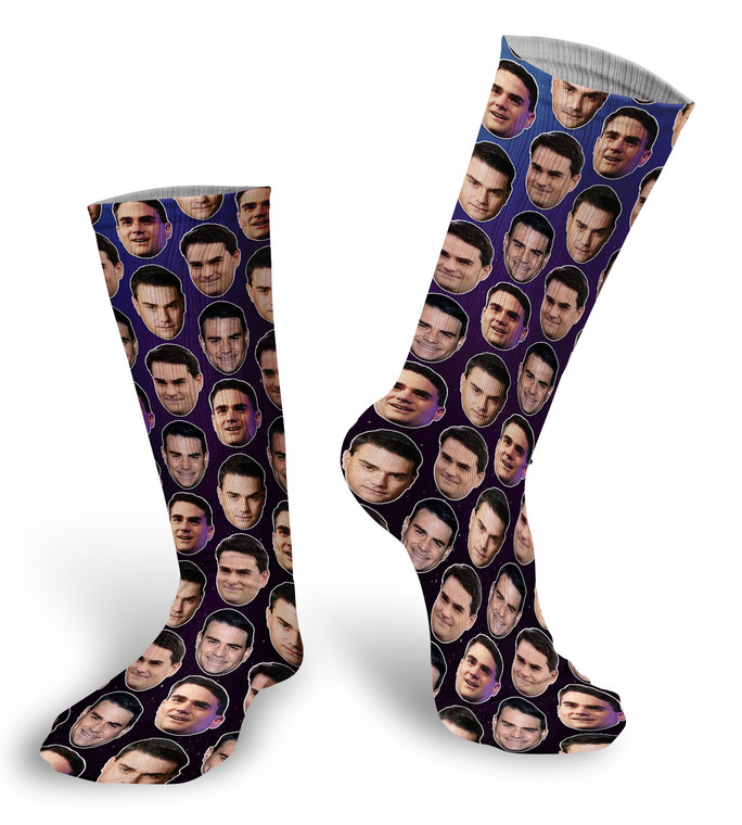 Ben Shapiro Faces Socks 