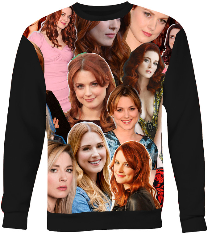 Alexandra Breckenridge Photo Collage Sweatshirt