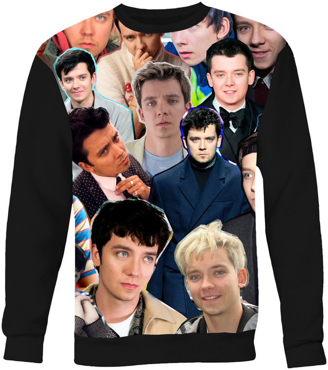 Asa Butterfield Photo Collage Sweatshirt  