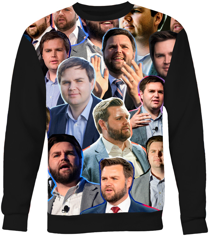 J. D. Vance Photo Collage Sweatshirt