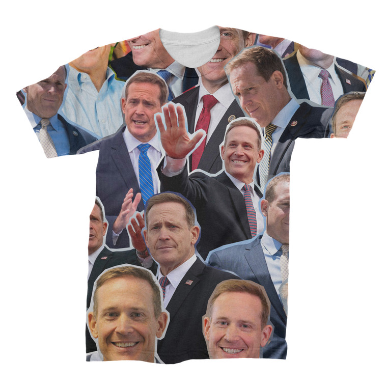 Ted Budd 3D Collage T-Shirt 