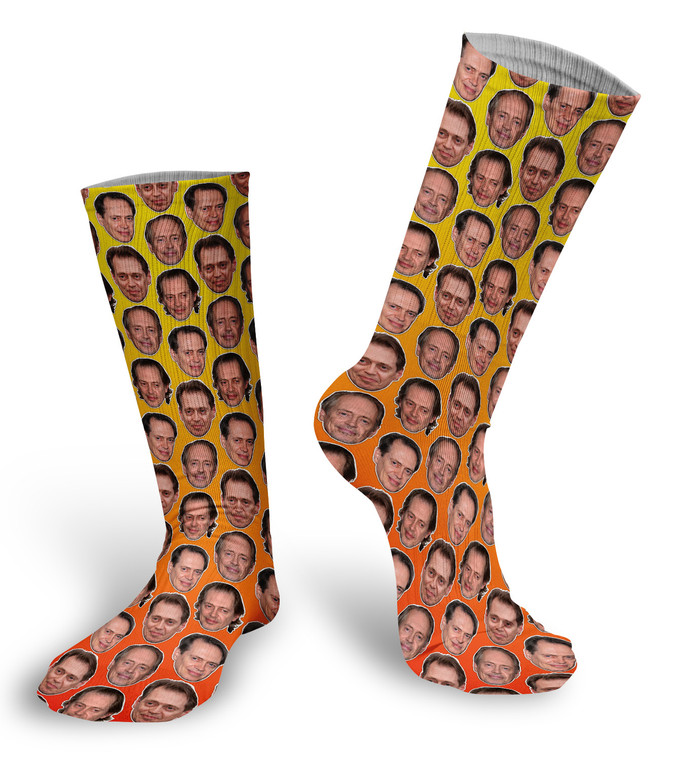 Steve Buscemi Faces Socks