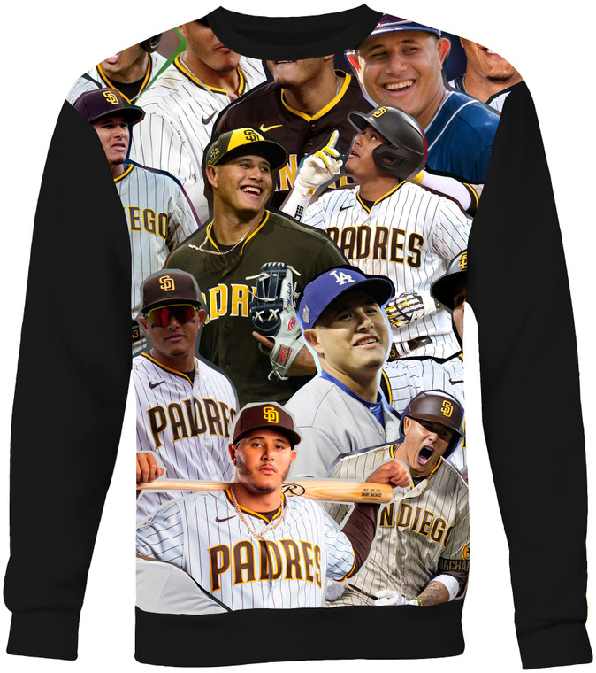 Manny Machado  Photo Collage Sweatshirt