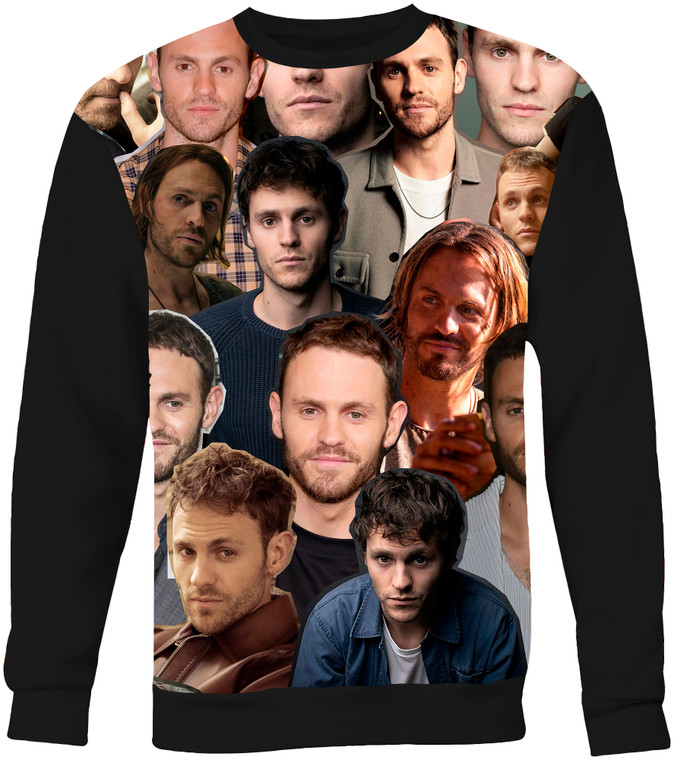 Charlie Vickers  Photo Collage Sweatshirt