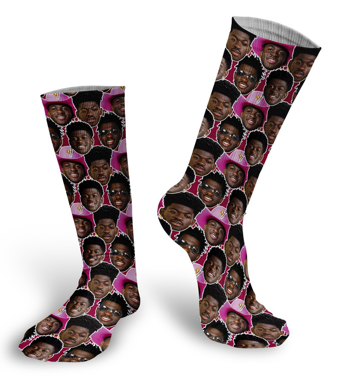 Lil Nas X Faces Socks