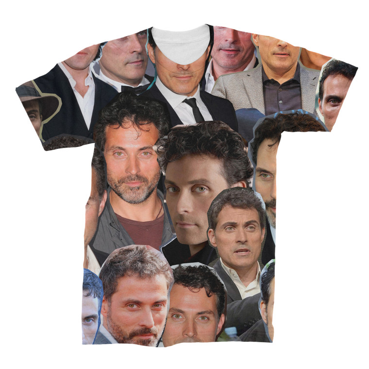 Rufus Sewell 3D Collage T-Shirt