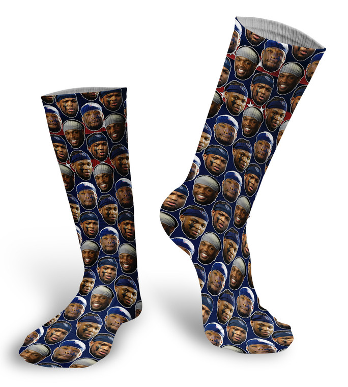 Derrick Henry Faces Socks