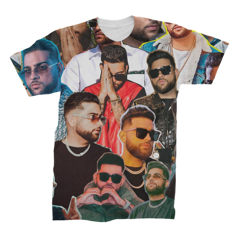 Karan Aujla3D Collage T-Shirt