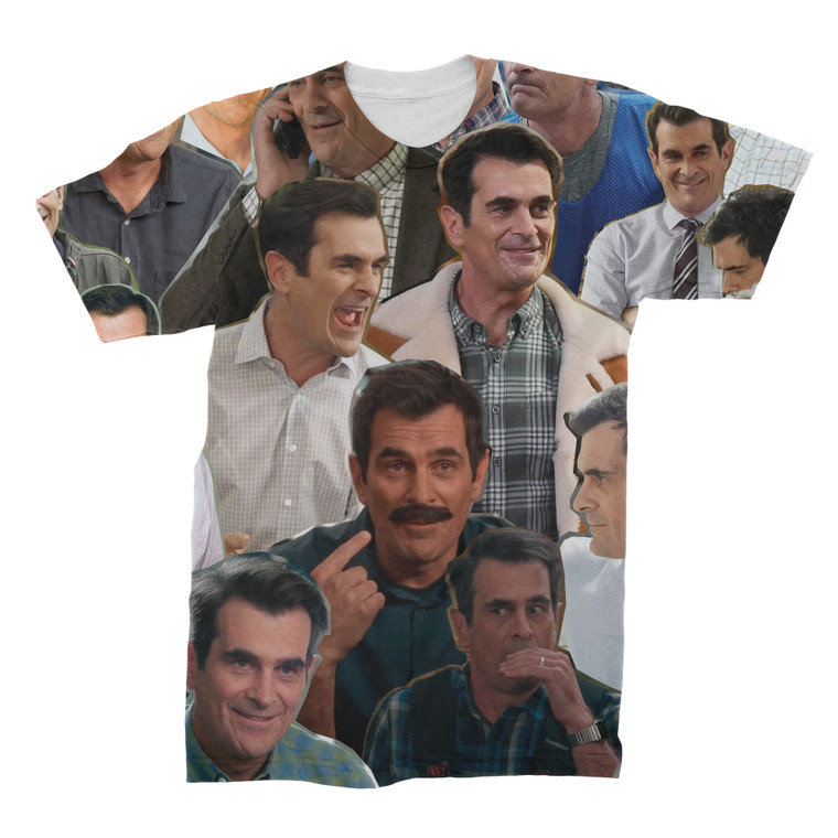 Phil Dunphy 3D Collage T-Shirt 