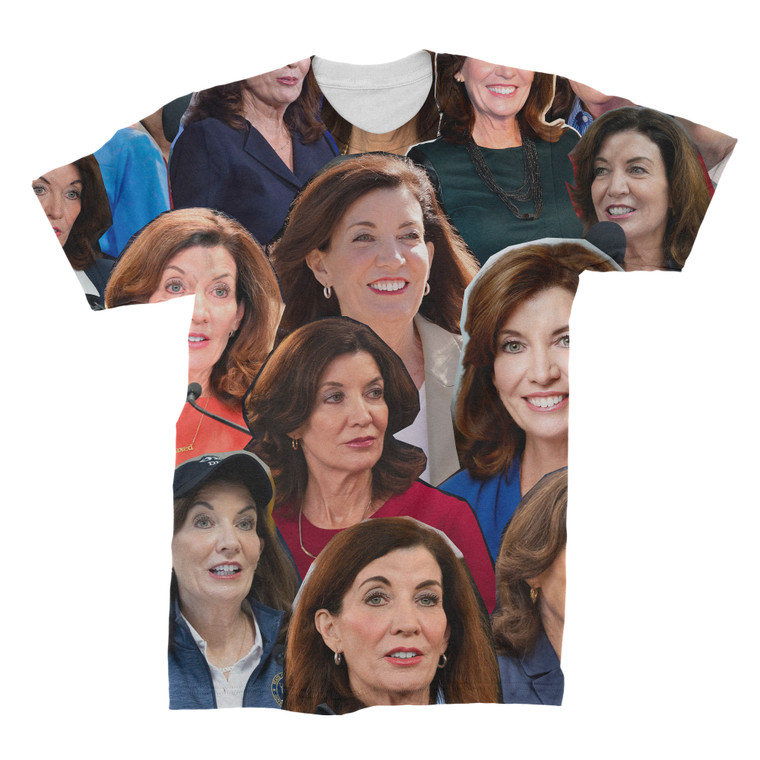 Kathy Hochul 3D Collage T-Shirt 