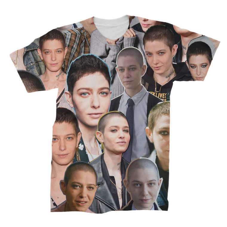 Asia Kate Dillon 3D Collage T-Shirt