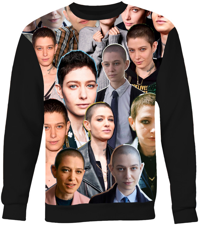 Asia Kate Dillon Photo Collage Sweatshirt   