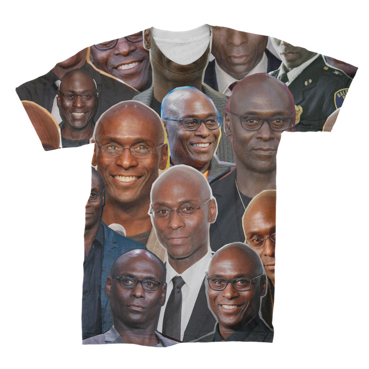 Lance Reddick 3D Collage T-Shirt