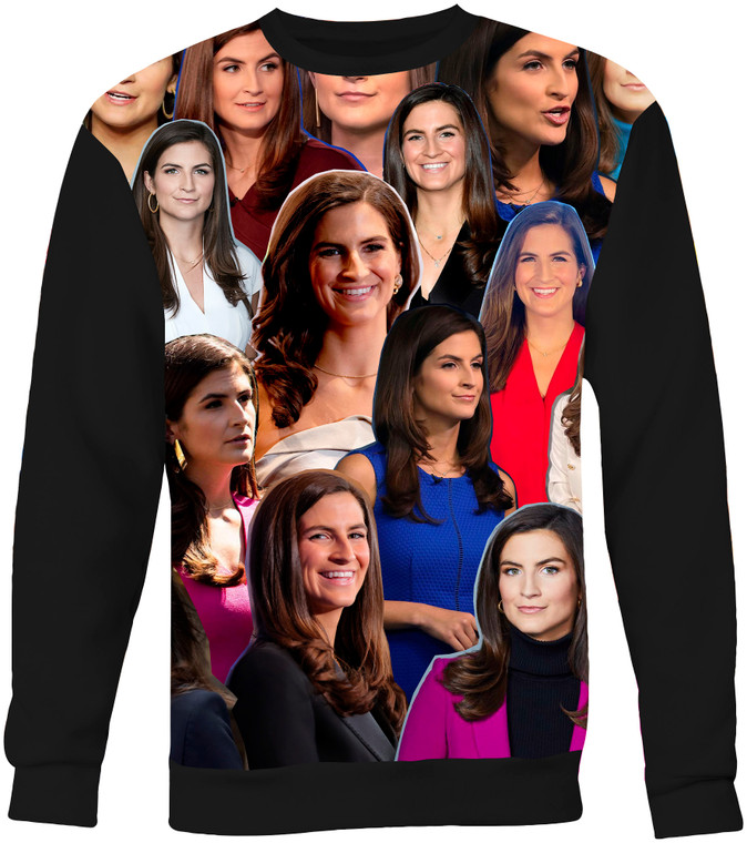 Kaitlan Collins  Photo Collage Sweatshirt