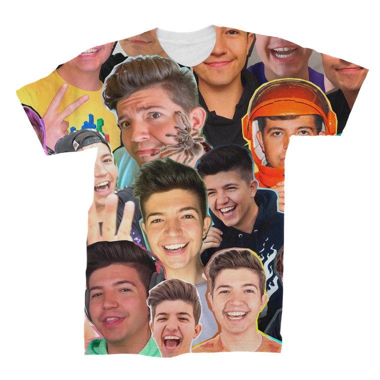 Preston (youtuber)  3D Collage T-Shirt 