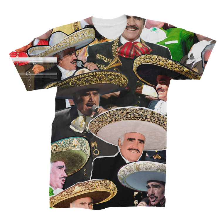 Vicente Fernández 3D Collage T-Shirt 