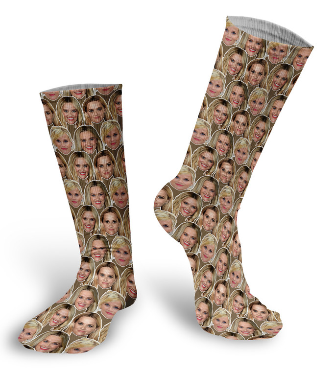 Reese Witherspoon faces socks