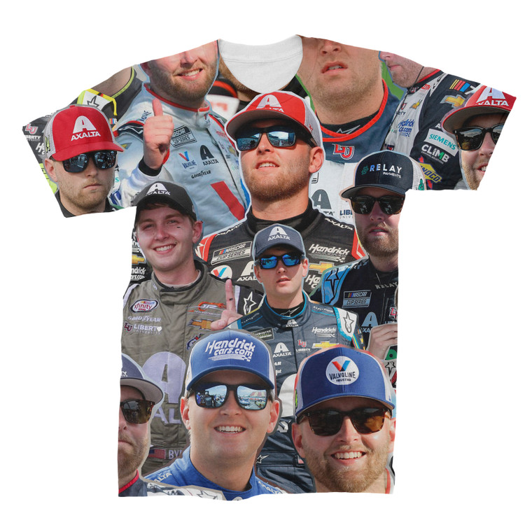 William Byron 3D Collage T-Shirt