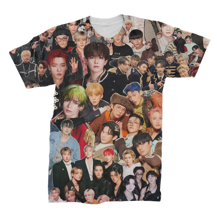 Ateez  3D Collage T-Shirt 