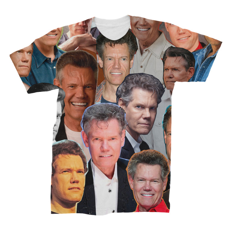 Randy Travis 3D Collage T-Shirt 