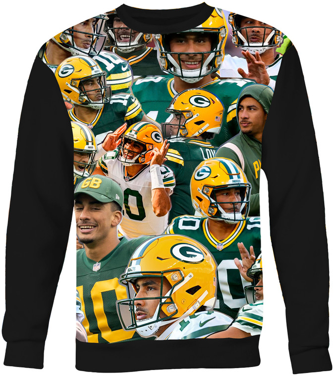 Jordan Love  Photo Collage Sweatshirt    