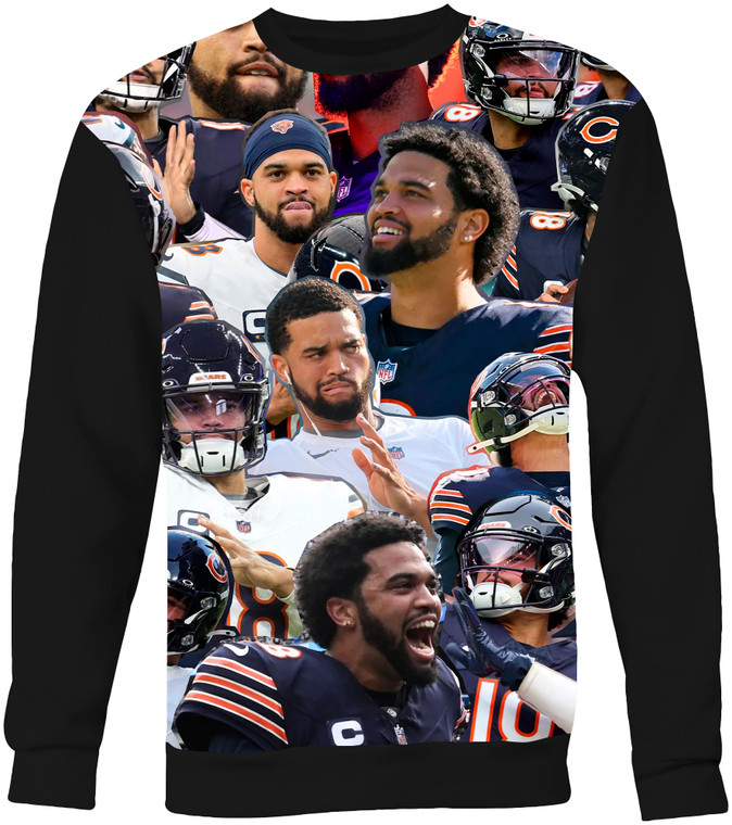 Caleb Williams Photo Collage Sweatshirt