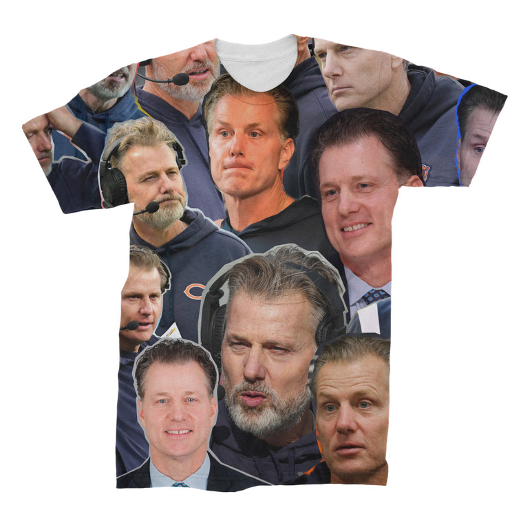 Matt Eberflus Collage Face T-Shirt