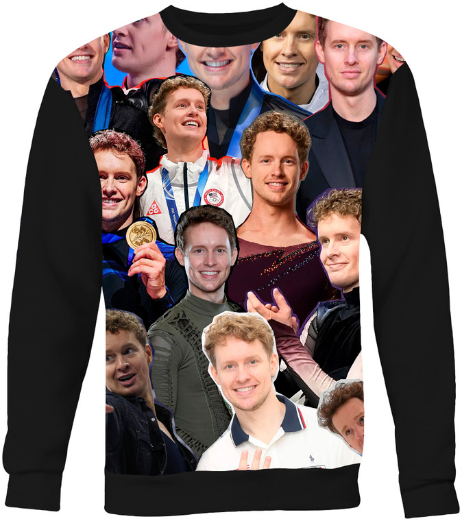 Evan Bates Photo Collage Sweatshirt