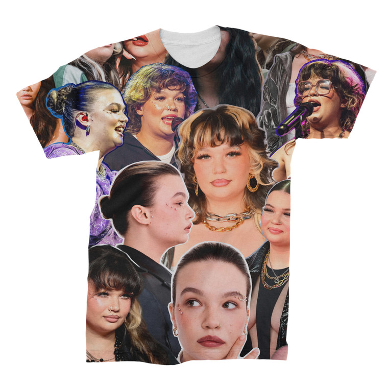 Lola Young Collage Face T-Shirt