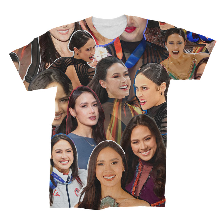 Madison Chock Collage Face T-Shirt