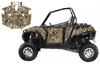 Tallgrass Duck Hunting Camo graphics wrap kit for RZR 900XP