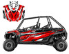 RZR4-900 4-SEATER 2011-2014 design V3001