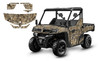 2019-2024 CFMOTO Uforce 1000 graphics wrap kit with Tallgrass Duck Hunting Camo