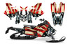 Polaris Matryx chassis Indy Assault 2020-2022 Tattered Flag graphics