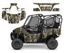 Honda Pioneer 700-4  2016-25 Mossy Oak Bottomland Camo wrap kit Honda Pioneer 700-4  2016-25 Mossy Oak Bottomland Camo wrap kit