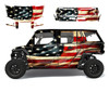 Polaris Xpedition 5 Tattered Flag graphics decal kit