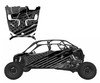 2025-26 RZR Pro S4 graphic wrap kit made for offroad design 9056 2025-26 RZR Pro S4 graphic wrap kit made for offroad design 9056