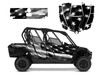 Can am Commander Max 1000XT 2012-2020 Tattered Flag