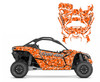 Maverick X3 Bape Bathing Ape Camo Orange