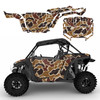 2024 -2025 RZR 1000XP Old School Duck Camo Wrap Graphic kit
