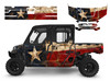 Ranger Crew 1000 XP 2019-2025 Texax Tattered Flag