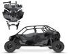 2020-23 RZR4 PRO-R PRO XP 4-seater Matte Super Graphite Camo