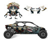 2024-2026 Can am Maverick R Max Warhawk Shark Graphic Wrap kit